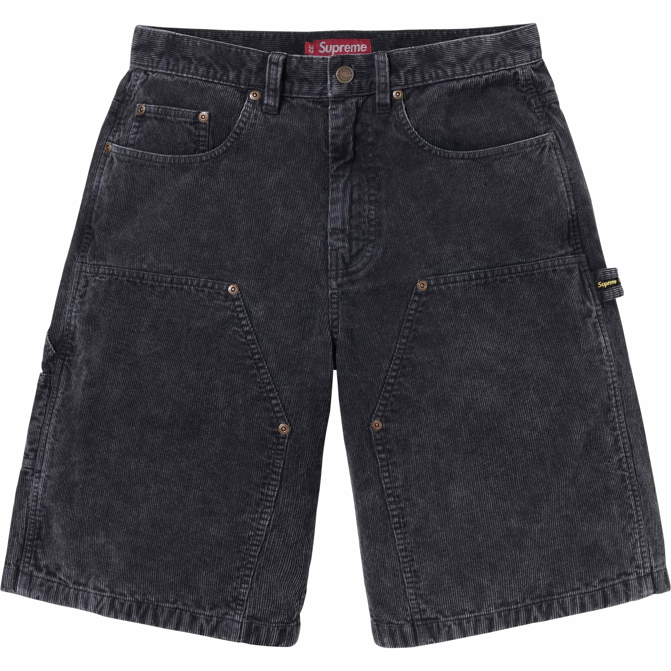 Washed Corduroy Double Knee Painter Short view 4
